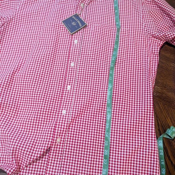 Classic Red Gingham Men's Shirt - Picture 6 of 7